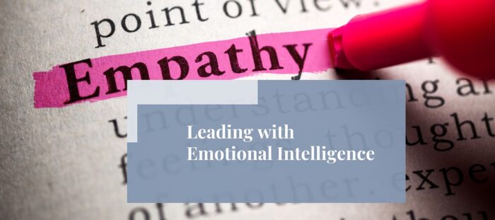 Leading with emotional intelligence - Loftus Bradford