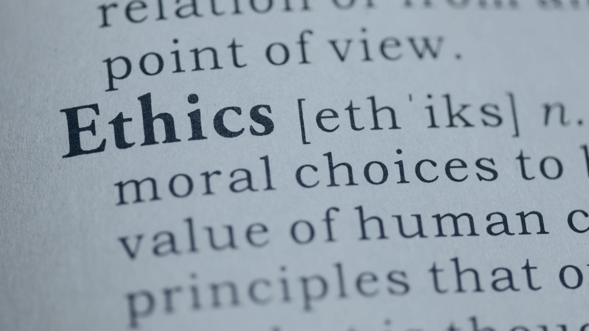 Why companies need to get ethics right